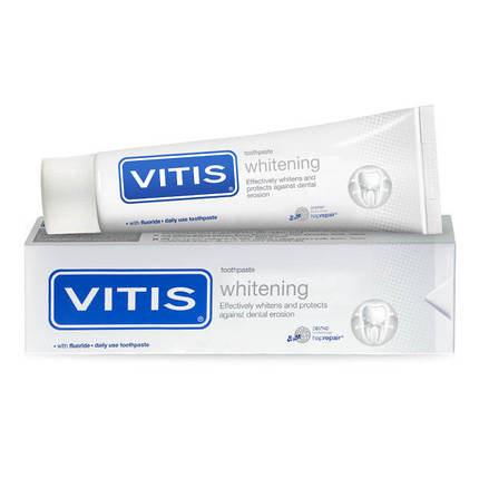 VITIS WHITENING відбілююча зубна паста 100 мл, фото 1