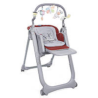 Стульчик для кормления Polly Magic Relax New арт. 79502.64 цвет Красный