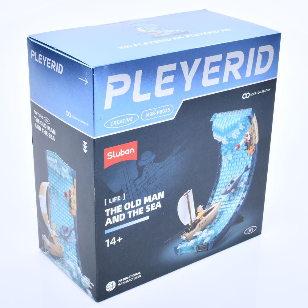 Конструктор SLUBAN M38-P8025 старий і море, фігурка, човен, акула