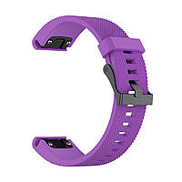 Ремінець для Garmin QuickFit 20 Dots Silicone Band Purple QF20-STSB-PURP irs
