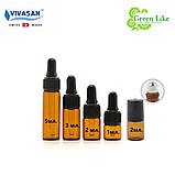 Скляний флакон з піпеткою темний 5 мл, фото 2