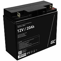 Аккумулятор Green Cell VRLA AGM 20Ah 12V (AGM10) акб для дома, аккумуляторная батарея Б0503-16