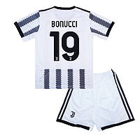 Детская футбольная форма BONUCCI 19 Ювентус 2022-2023 Adidas Home 115-125 см (set3285_115662)