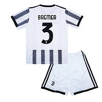 Детская футбольная форма BREMER 3 Ювентус 2022-2023 Adidas Home 115-125 см (set3285_115653)