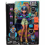 Лялька Монстер Хай Клео де Ніл Монстро-класика Monster High Cleo De Nile Faboolous Pets Doll HNP95 Mattel Оригінал, фото 2