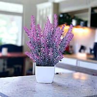 Искусственный цветок интерьерный в горшке декоративный для дома , искусственное горшечное растение 20*15 см