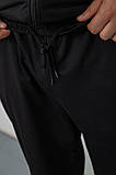 Спорт чоловічий костюм, колір чорний, 244R9112, фото 7