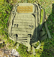 Тактический штурмовой рюкзак ES Tactical gear 40L литров Оливковый зеленый военный рюкзак ВСУ 52x35xRea