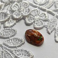Камінь матричний опал кабошон природний для створення прикрас 15х10х5,6 мм. Вставка для ювелірних виробів