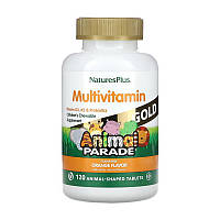 Natures Plus Animal Parade Gold Multivitamin 60 жевательных таблеток витамины для детей