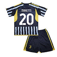 Детская футбольная форма BONUCCI 19 Ювентус 2023-2024 Adidas Home 125-135 см (set3409_117904)