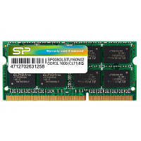 Модуль пам'яті для ноутбука SoDIMM DDR3L 8 GB 1600 MHz Silicon Power (SP008GLSTU160N02)