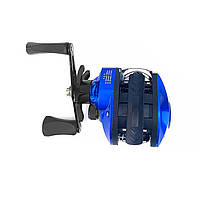 Котушка мультиплікаторна Yumoshi AM 200 Blue-Black Right рибальська 34 шт., фото 3