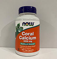 NOW Foods Coral Calcium Кальций из кораллов1000 мг 100капсул