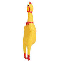 Резиновая игрушка "Кричащая курица" (30 см) [tsi210592-TSІ]