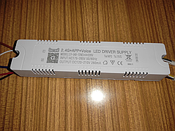 №228 Драйвер + пульт + APP Driver 40-72Wx4+220V DC120-210V 260mA (2x3pin)