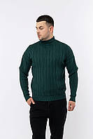 Мужской свитер XXL темно-зеленый LAGODOMEE ЦБ-00224087 UP, код: 8365973
