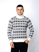 Мужской свитер L молочный Gerekli ЦБ-00233277 UP, код: 8366033