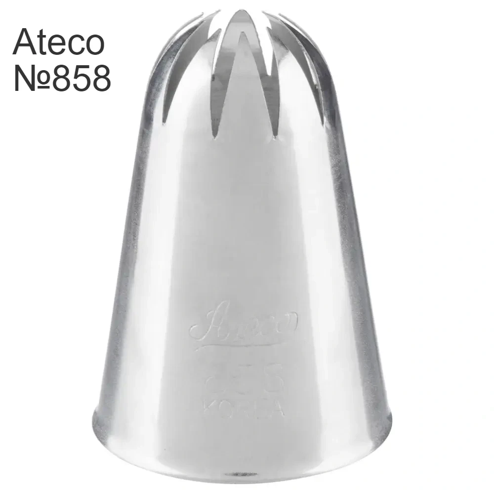 Насадка кондитерська Ateco № 858. Закрита зірка, фото 1