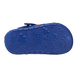 Сабо, пляжне взуття Крокси сині Спайдермен Dago Stayle 24/25, фото 5