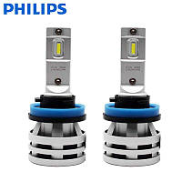 Комплект диодных ламп PHILIPS 11362UE2X2 H11 24W 12-24V Ultinon Essential G2 6500K UP, код: 6725592