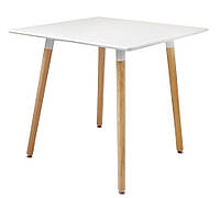 Стол обеденный SDM Нури 80 х 80 см квадратный Белый (37664) UP, код: 1861446