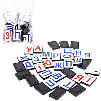 Набор магнитных букв "Украинский алфавит" в п/э пакетике. Минимальный заказ 1 упаковка (2 штуки)