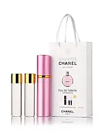 Мінідухи з феромонамі жіночі Chanel Chance Eau Tendre 3х15ml