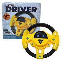 Руль музыкальный "Little Driver" (желтый) [tsi237769-ТCІ]