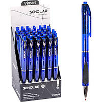 Ручка масляная VINSON синяя V5-1 автоматическая. Минимальный заказ 1 упаковка (36 штук)
