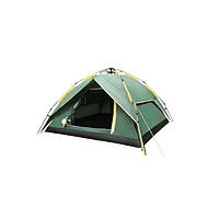 Автоматическая палатка трехместная Tramp Swift 3 (v2) зеленая QT, код: 7620166