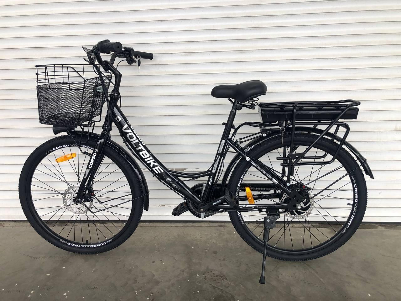 Двухколесный электровелосипед Corso VOLT BIKE 350W 36В/10Ач - фото 1 - id-p2180317556