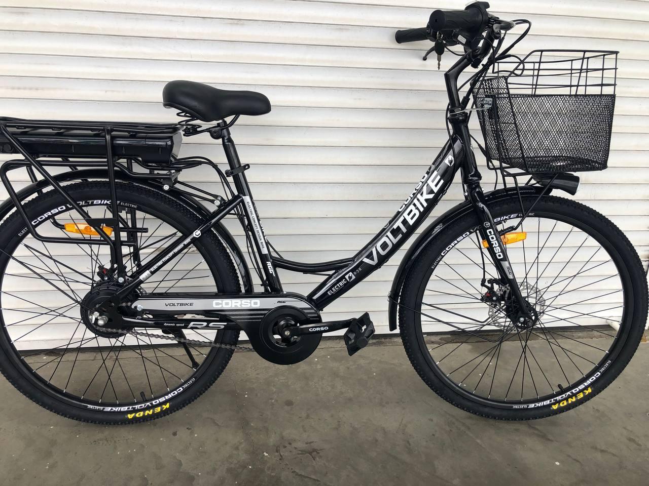 Двухколесный электровелосипед Corso VOLT BIKE 350W 36В/10Ач - фото 2 - id-p2180317556