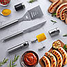 Набір для барбекю-гриль BBQ у подарунковому дерев'яному кейсі, фото 8