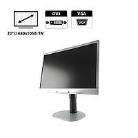 Монітор Philips Brilliance 220B4L / 22" (1680x1050) TN / DisplayPort, DVI, VGA, Audio