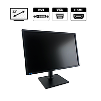 Монітор Samsung S22E450F / 22" (1920x1080) TN / 1x HDMI, 1x DVI, 1x VGA