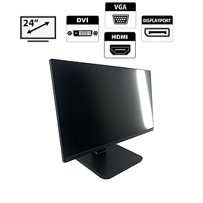Монітор EIZO FlexScan EV2450 / 24" (1920x1080) IPS / 1x DP, 1x VGA, 1x DVI, 1x HDMI, фото 2