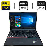 Ноутбук Fujitsu LifeBook E554/ 15.6" (1920x1080)/ Core i7-4712MQ/ 16 GB RAM/ 256 GB SSD/ HD 4600