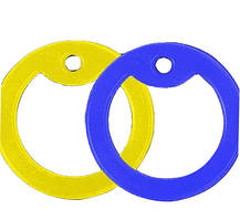 Гумова заглушка на жетон (синя+ жовта) "ПАТРІОТ" пара