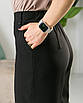 Жіночі штани Сицилія чорна, стильні чорні штани весна-літо, фото 9