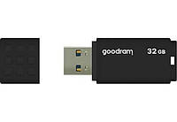 Флеш-накопитель USB3.0 32GB GOODRAM UME3 Black (UME3-0320K0R11) NB, код: 2313439