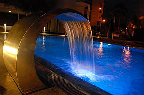 Водоспад FitStar Rondo Midi (620x500 мм) з насосом 2.6 кВт морська вода, фото 3