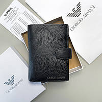 Чоловічий шкіряний гаманець на застібці GA (3028)