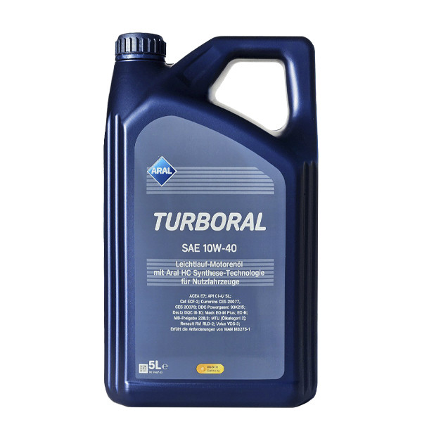 Напівсинтетична моторна олива Aral Turboral 10W-40
