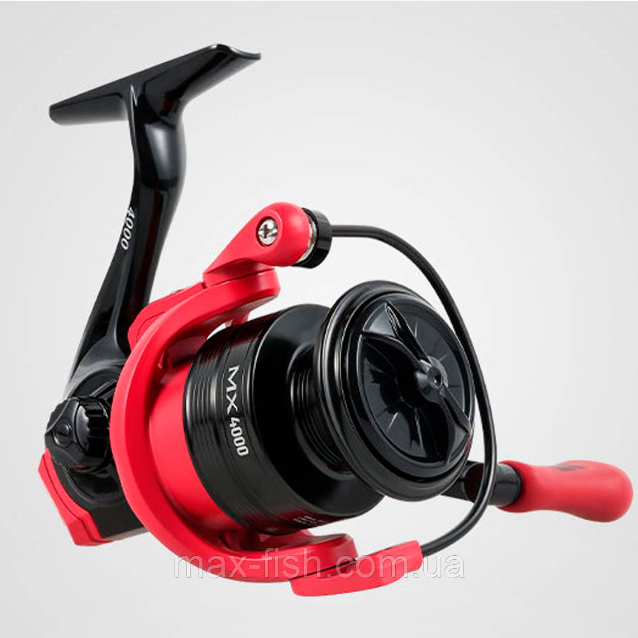 Спінінгова котушка Fish Reel MX3000 RED 13+1BB 5.2:1 Метал шпуля, фото 1