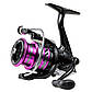 Спінінгова котушка Fish Reel MT-S2500 Violet 12BB 5.2:1 Метал шпуля, фото 7