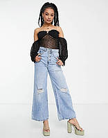 Боди Missguided WXZ9222793 32 черный BK, код: 8431387