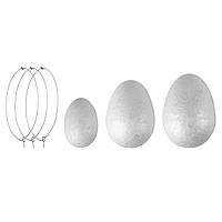 Пенопластовые заготовки SANTI Яйцо 3 штуки микс размеров