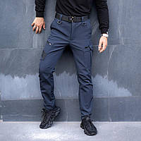 Карго штаны мужские на весну-осень удобные повседневные спортивные штаны для мужчин модные стильные комфортные
