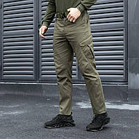 Мужские штаны карго весна-осень цвет хаки повседневные молодежные удобные модные спортивные штаны для мужчин
